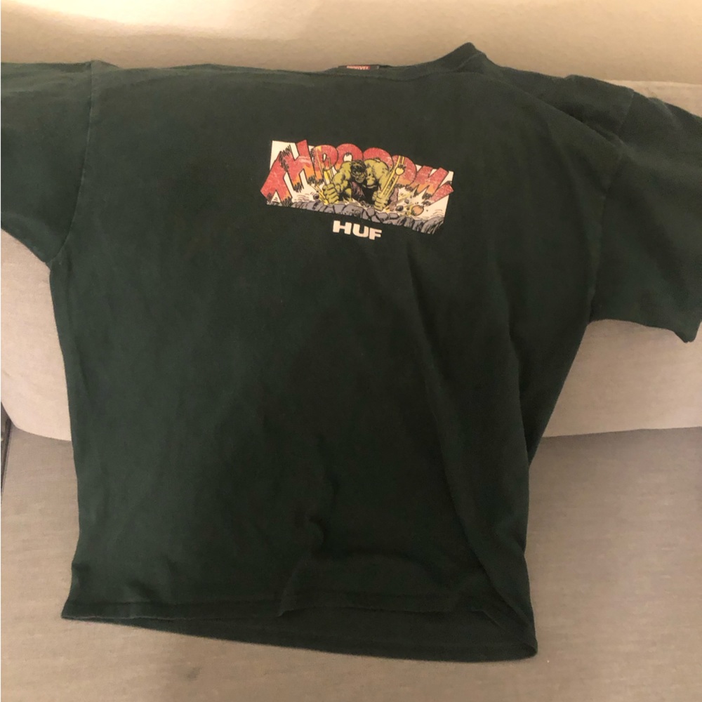 Dark green, hulk smash t-Shirt, large